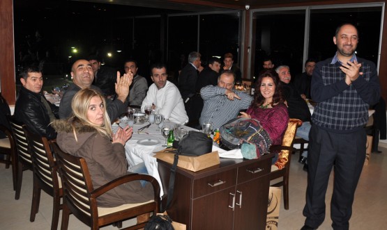 Mustafa Değirmenci gazetecileri yemekte ağırladı 16