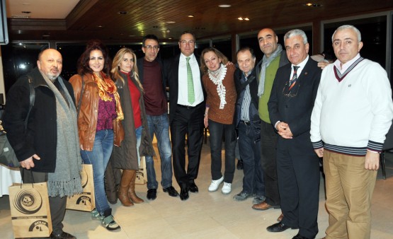 Mustafa Değirmenci gazetecileri yemekte ağırladı 36