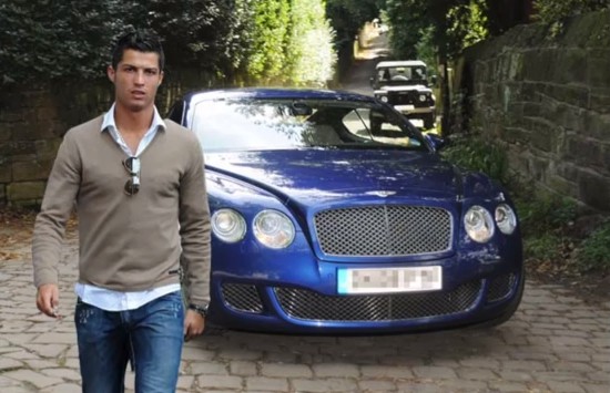 Cristiano Ronaldo'nun Arabası 2