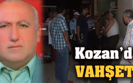 Kozan'da vahşet