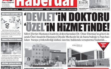 ‘DEVLET’İN DOKTORU ‘ÖZEL’İN HİZMETİNDE!