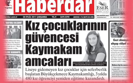 Kız çocuklarının güvencesi Kaymakam amcaları