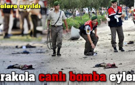 Antalya'da canlı bomba eylemi!