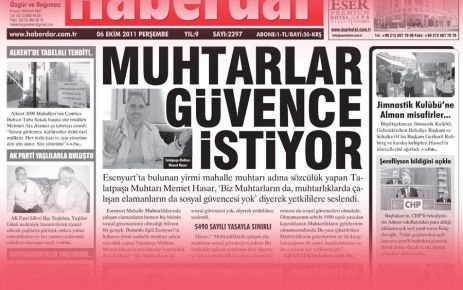 Muhtar ve çalışanları Sosyal Güvence istedi