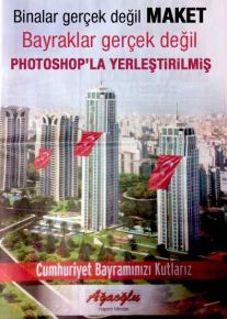 Ali Ağaoğlu'ndan photoshoplu 29 Ekim kutlaması