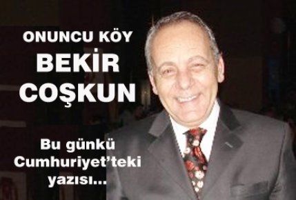 Bekir Coşkun: Başbakan’ın yemeğine gideyim…