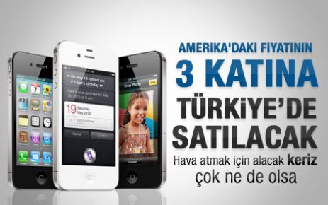 En pahalı iPhone 4S bizde