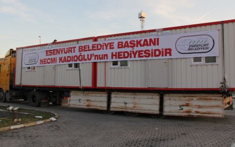 Esenyurt'tan Van Emniyetine iki konteynır