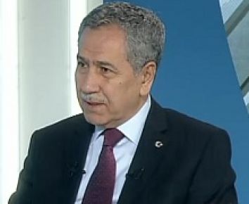 Arınç canlı yayında çark etti