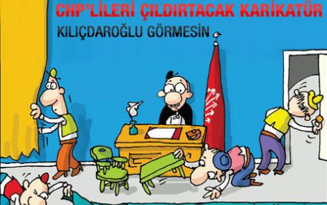 CHP'lileri kızdıracak karikatür