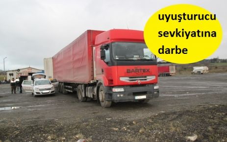 uluslararası uyuşturucu sevkiyatına darbe