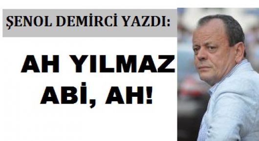 Ah be Yılmaz abi, ah!