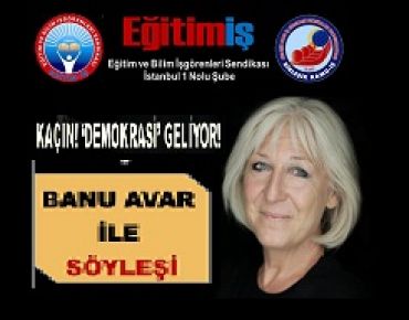 AKM’de Banu Avar’la Söyleşi