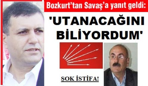 Bozkurt’tan Savaş’a yanıt geldi...