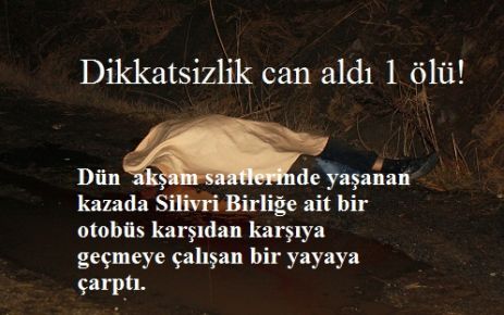 TRAFİK CANAVARI BİR CAN DAHA ALDI!