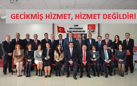 GECİKMİŞ HİZMET, HİZMET DEĞİLDİR