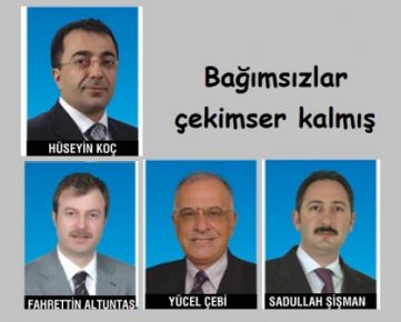 Bağımsızlar çekimser kalmış