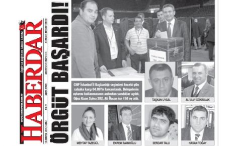 ÖRGÜT BAŞARDI!