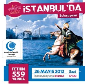 Fetih kutlamaları İnönü Stadı’nda…