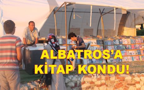 ALBATROS’A KİTAP KONDU!