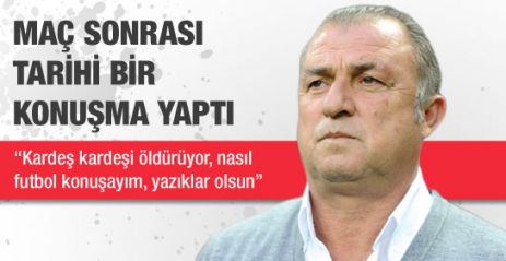 “İçimden Futbol Konuşmak Gelmiyor“