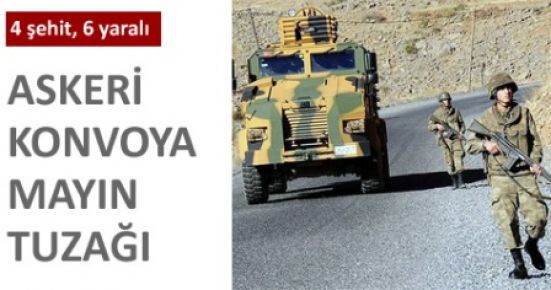 Şemdinli'de çatışma: 4 şehit, 6 yaralı