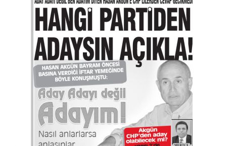 PARTİNİ DE AÇIKLA SAYIN AKGÜN!