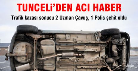 Tunceli'den Acı Haber: 3 Şehit