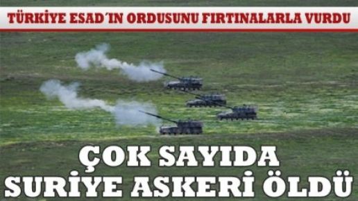 Çok sayıda Suriyeli asker öldü