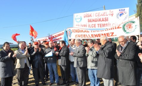 Arbor işçileri sendika için direnişte...