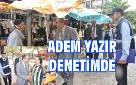 Belediyeden esnafa bayramlık denetim…