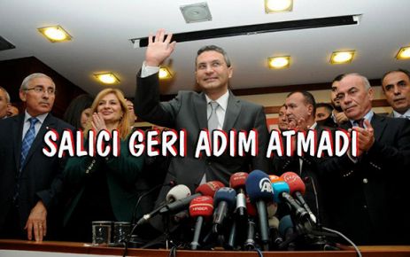 Salıcı geri adım atmadı