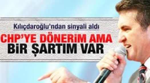 Sarıgül: 8 bin kişiyle CHP'ye dönerim