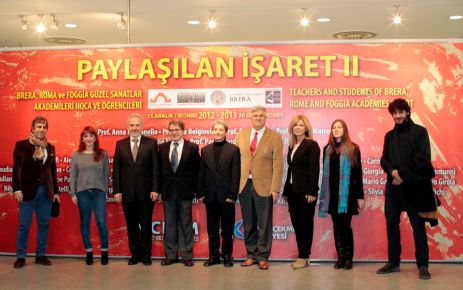 ‘Paylaşılan işaret ıı’ sergisi kapılarını araladı