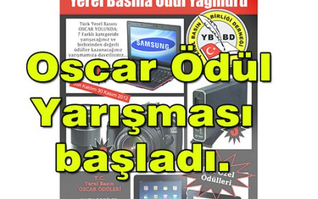 Oscar Ödül Yarışması başladı.