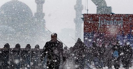 İstanbul'da 'Kar' Alarmı