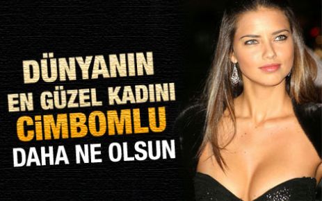 Adriana Lima'nın tuttuğu Türk takımı