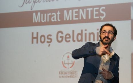 Öğrenciler, yazar Menteş’i ağırladı