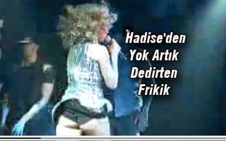 Hadise'den Yok Artık Dedirten Frikik