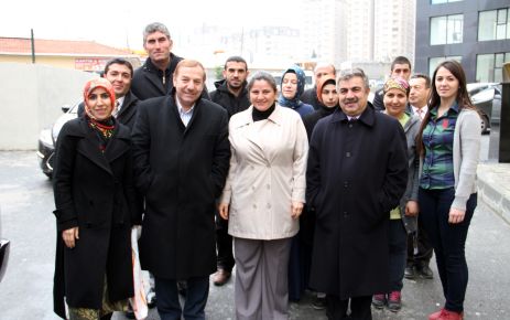 Kadıoğlu’ndan yarıyıl tatilinde okul ziyareti