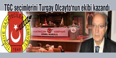 TGC seçimlerini Turgay Olcayto'nun ekibi kazandı