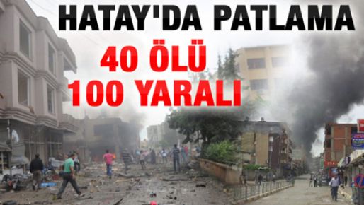 Reyhanlı'da patlama