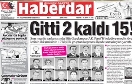 HABERDAR bildiğiniz gibi