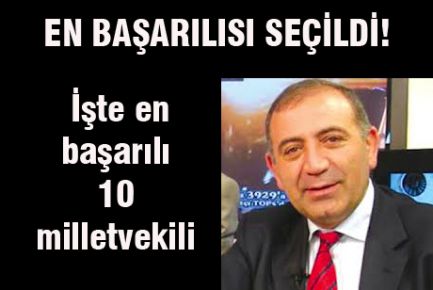 İşte en başarılı 10 milletvekili