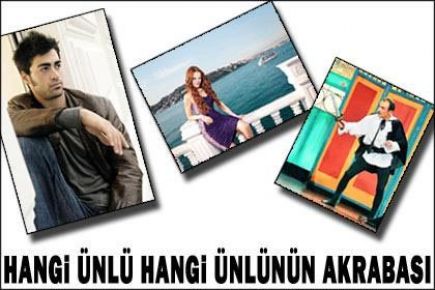 Hangi ünlü hangi ünlünün akrabası