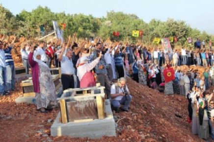 PKK'nın Sözde Mezarlığı Cephane Çıktı