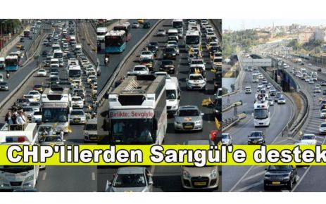 CHP'lilerden Sarıgül'e destek