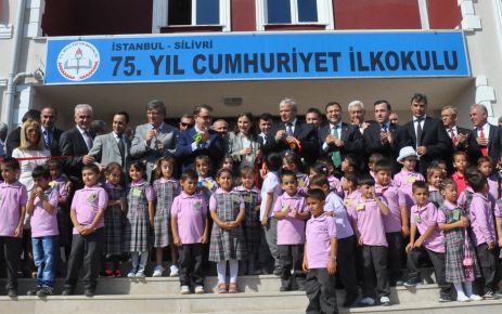 Silivri,yeni eğitim öğretim yılına yeni okulla 'merhaba' dedi