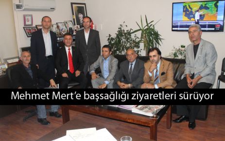 Mehmet Mert’e başsağlığı ziyaretleri sürüyor