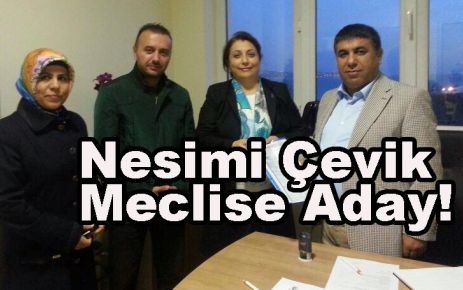 Nesimi Çevik Meclise Aday!